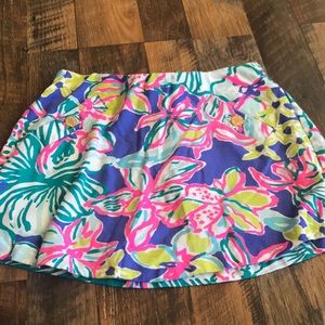 Lilly Pulitzer cotton skorts size XS